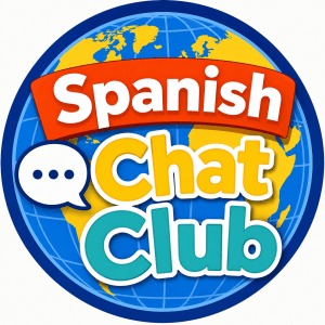 logo colorido Spanish chat c lub
